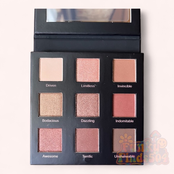 REALHER Make It Happen Eyeshadow Palette NWT 9 Shade Motivational Neutrals - Picture 4 of 4